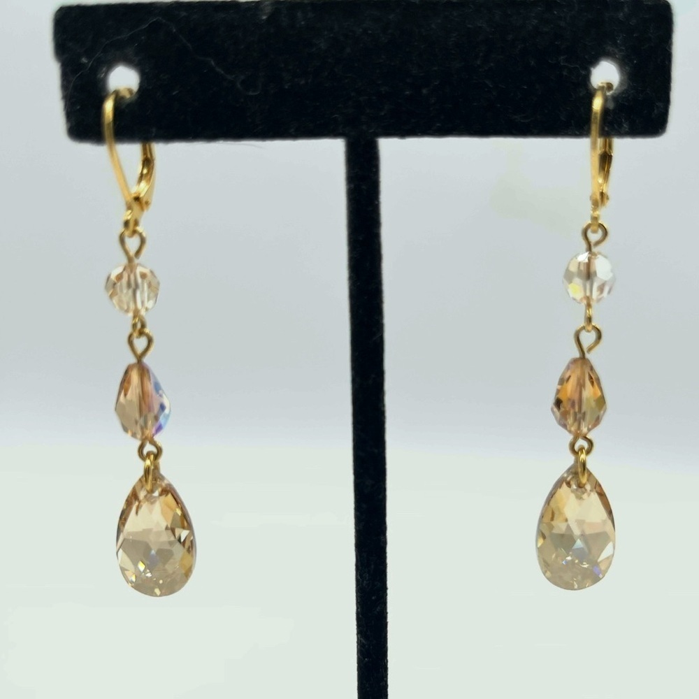 Crystal Drop Dangle Earrings